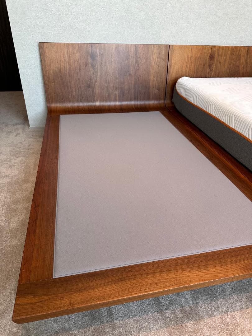 【定価40万！】日本ベッド プレーリー ウォールナットセミダブルベッドフレーム