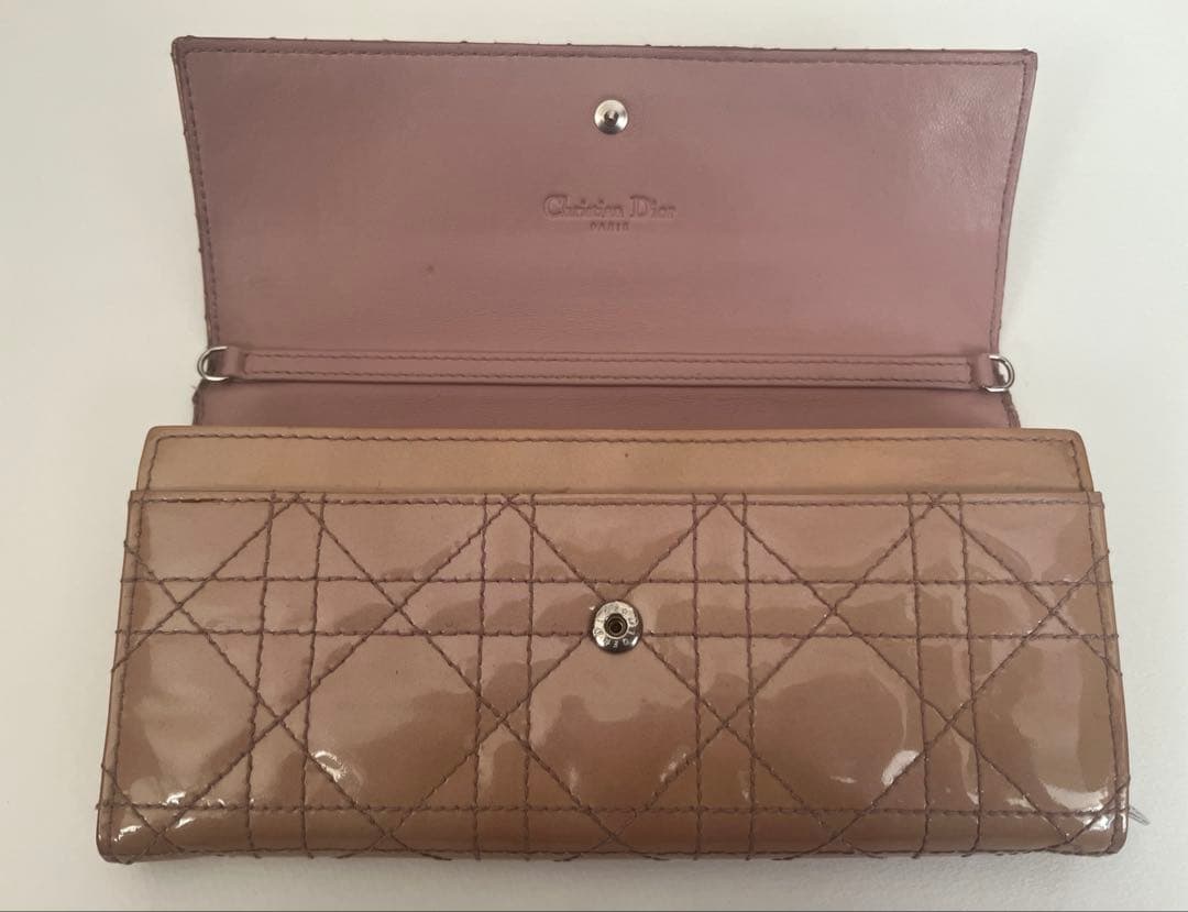 Dior　ピンク　長財布
