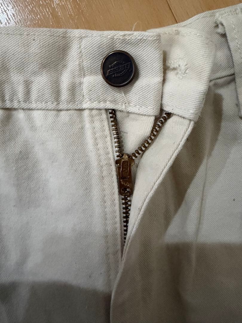Dickies ペインターパンツ 38×34 White 古着　80s usa製