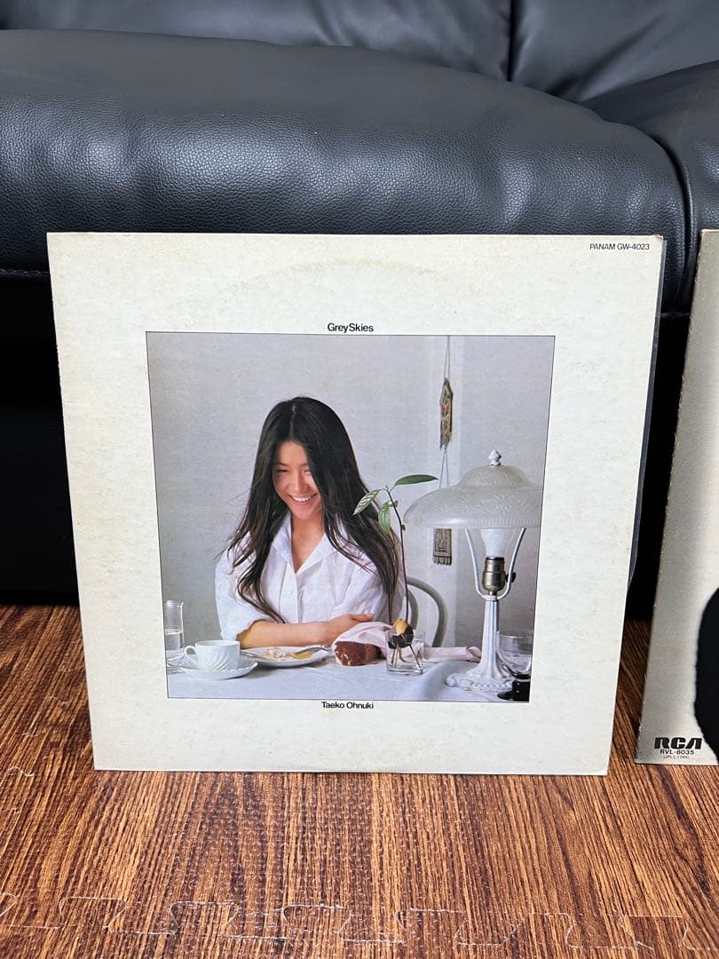 大貫妙子 LP 「Grey Skies 」「 Mignonne 」 ミニヨン