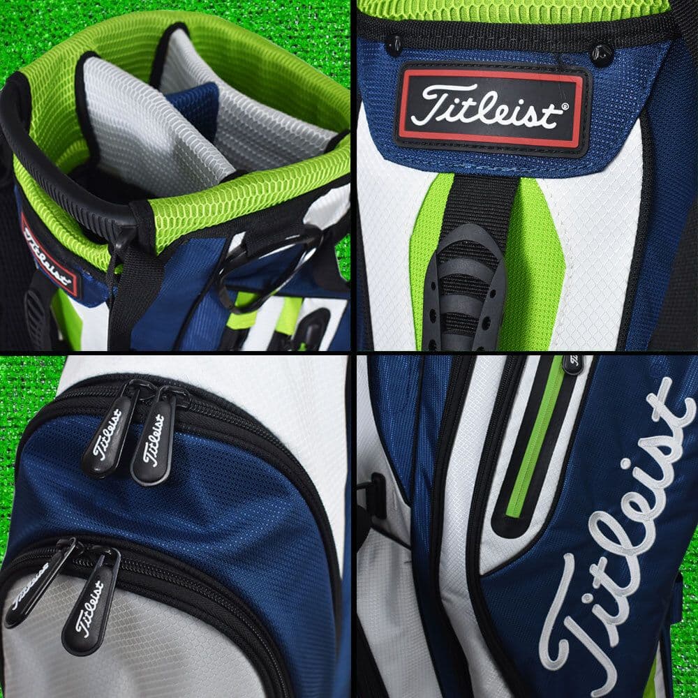 Titleist キャディバッグ 青/緑/白