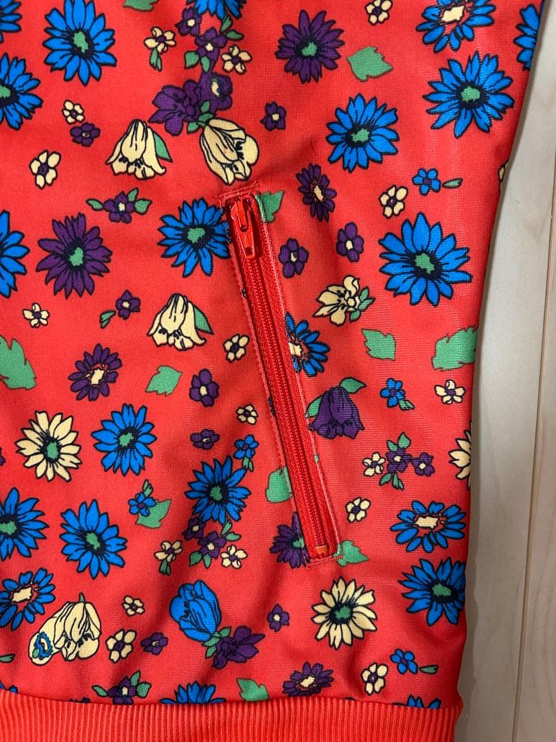 adidas 花柄ジャージ　M 永野芽郁