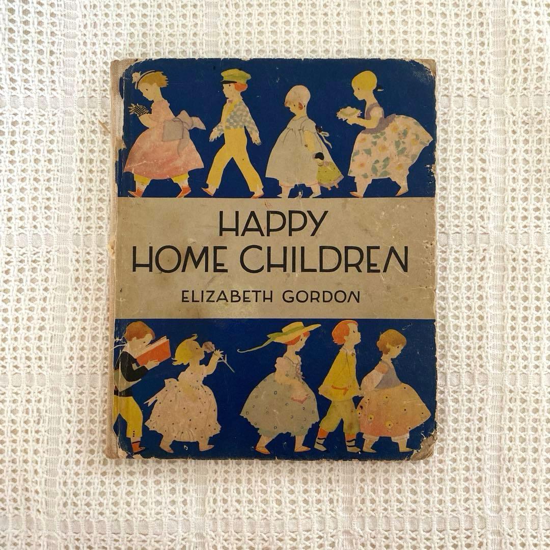 【希少】1924年 アメリカの可愛い絵本  エリザベスゴードン ビスクドール