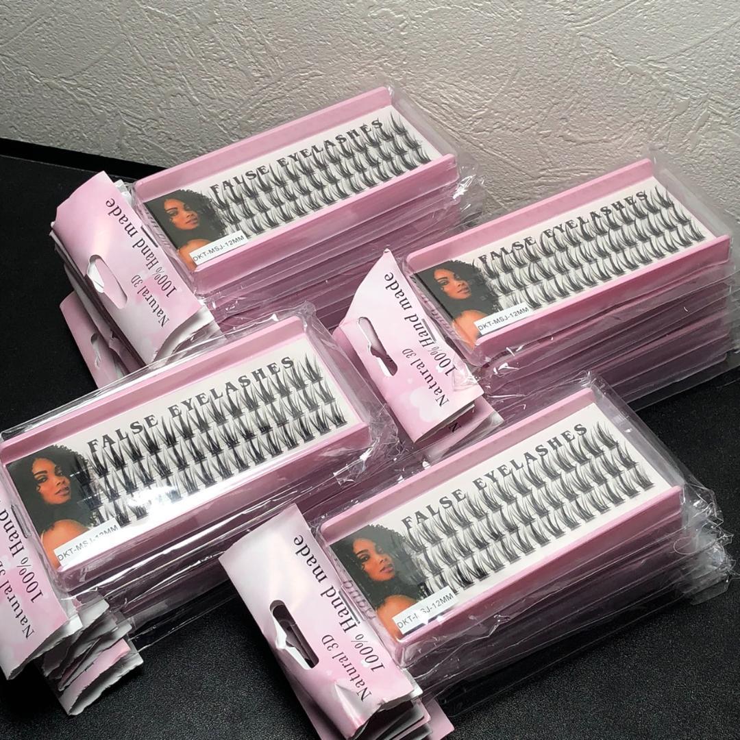 DTK-MSJ部分用つけまつげ,約１２mm(ミリ),自然なつけ感,Natural