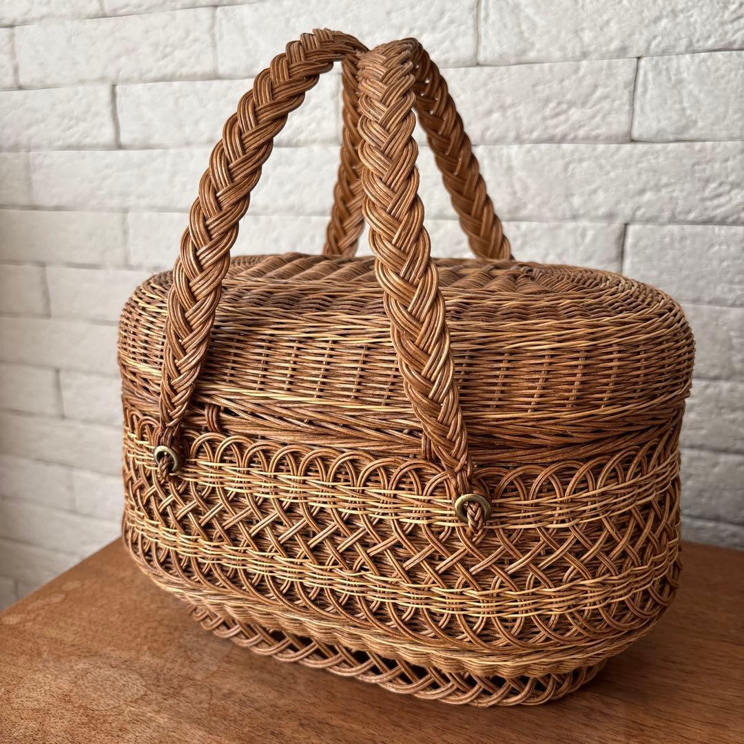 限定値下げパニエリュスティック フランス製 カゴバッグ サック・ドゥ・フィヨンせ