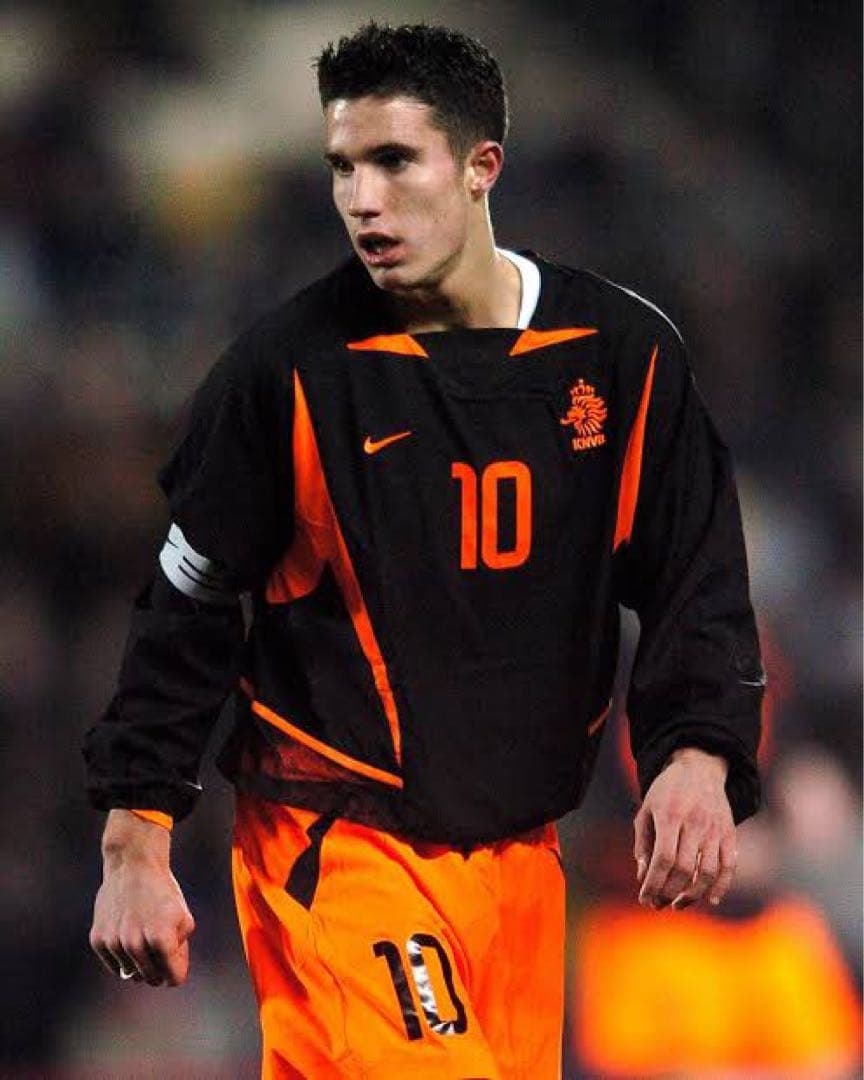 オランダ代表 2002 #10 ファンペルシー ユニフォーム