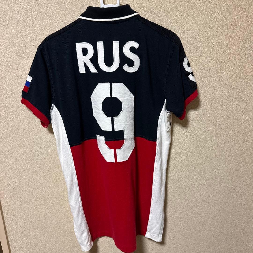 ポロラルフローレン・RUSSIA、ポロシャツ古着