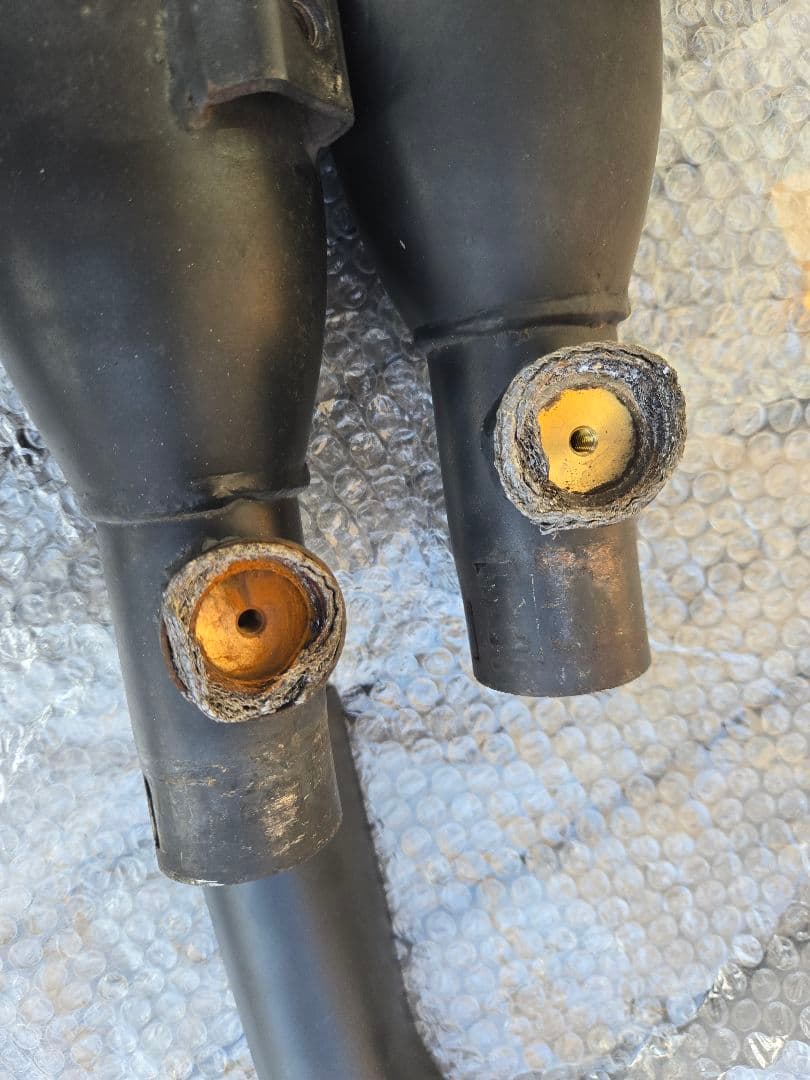 ハーレースポーツスター　スクリーミンイーグルマフラー　ヒートシールド　ブラック