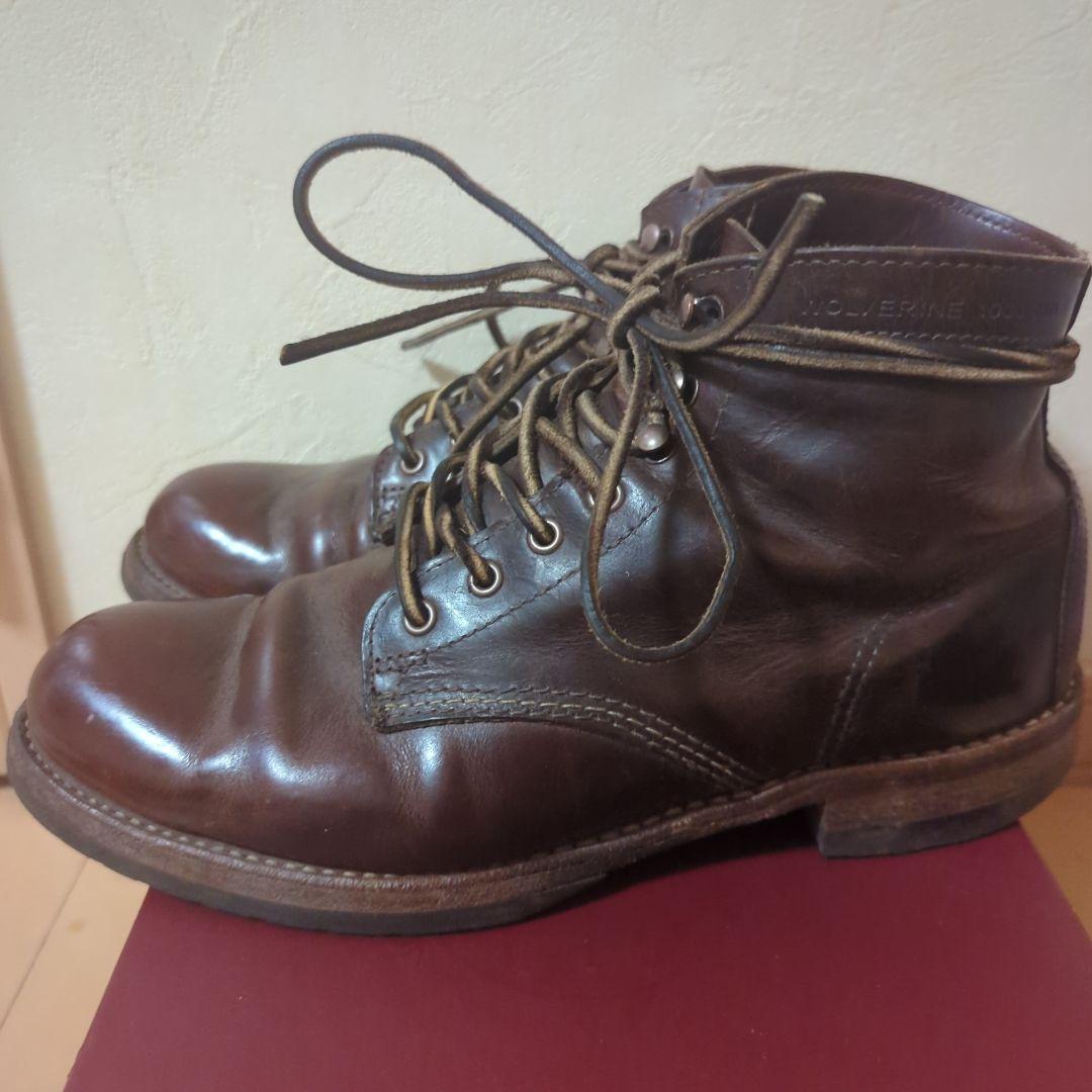 Wolverine1000Mile　ブラウン レザー
