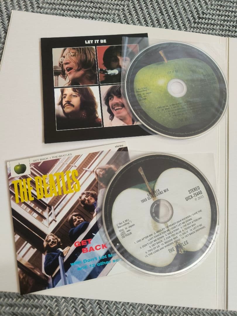 The Beatles スーパーデラックス let it be sgt CD