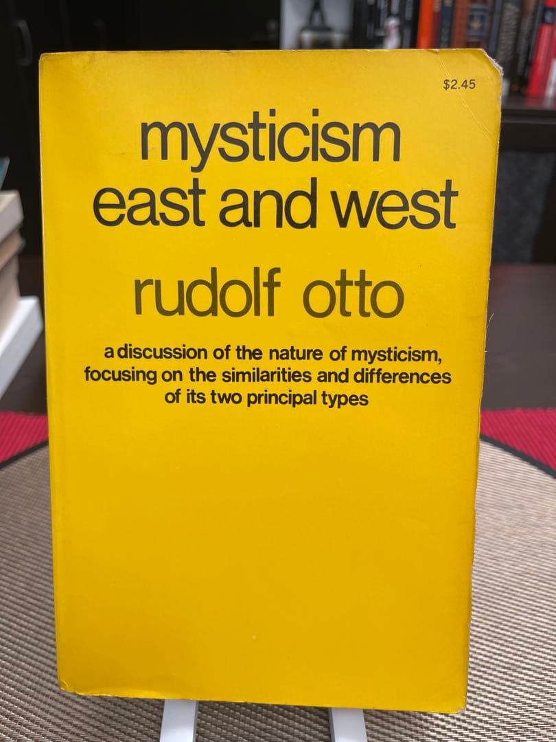 洋書 mysticism east and west