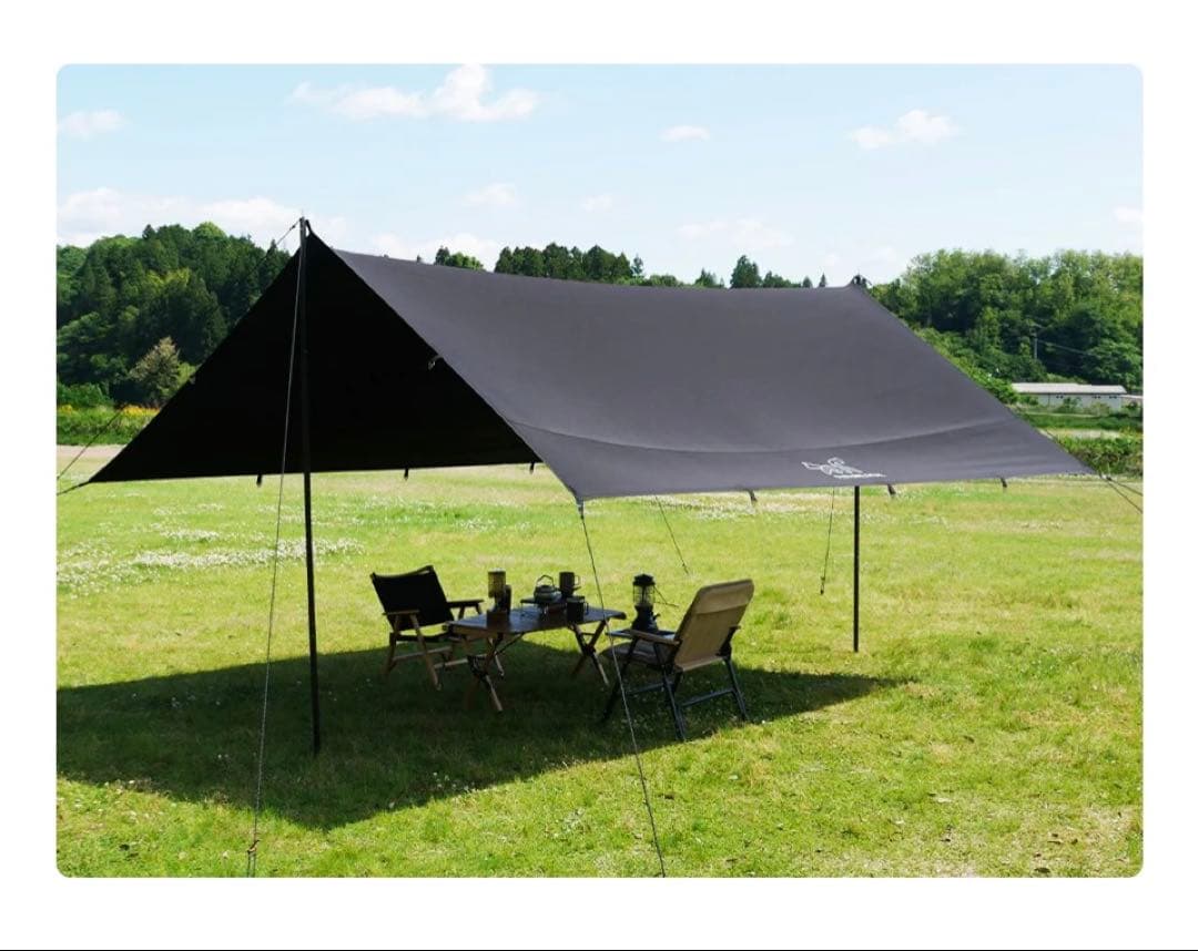 新品未使用完売品 FUTURE FOX TCタープ スクエア型 ブラック