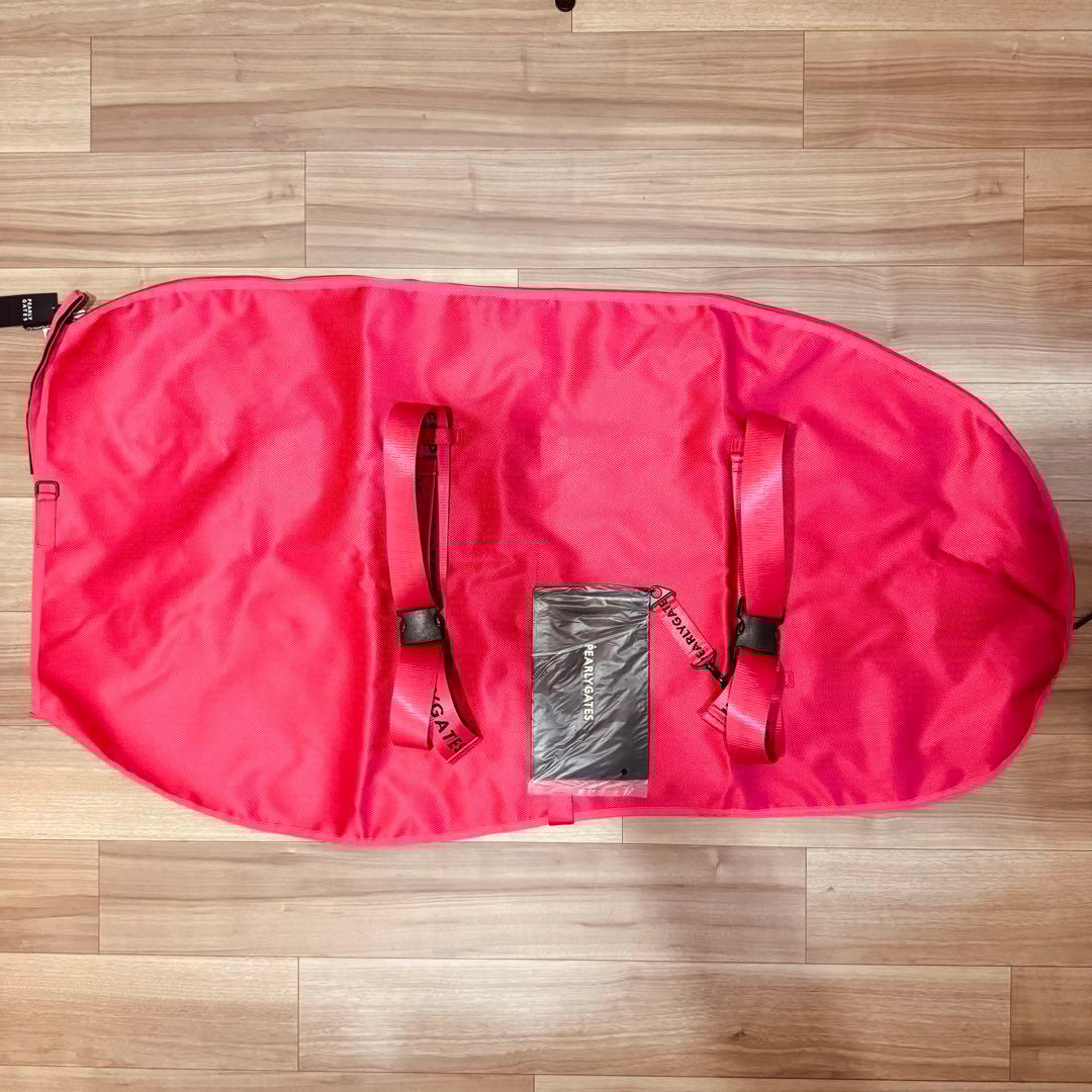 ★新品未使用/パーリーゲイツ/トラベルカバー/定番/ピンク/ゴルフバックケース