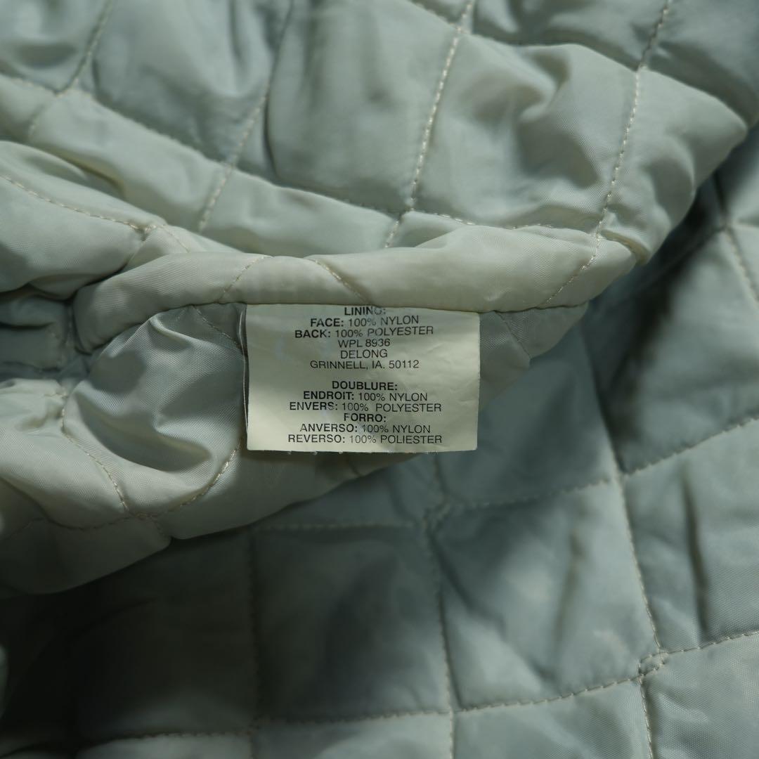 90s DeLong ドジャース サテンスタジャン 中綿 USA製 MLB