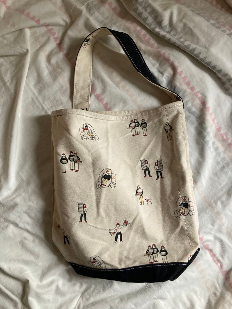 TEMBEA バケットトート ピザ柄 名作 テンベア