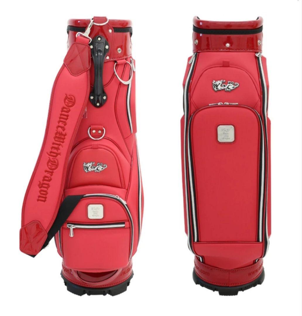 Dance With Dragon ゴルフキャディバッグ レッド 9