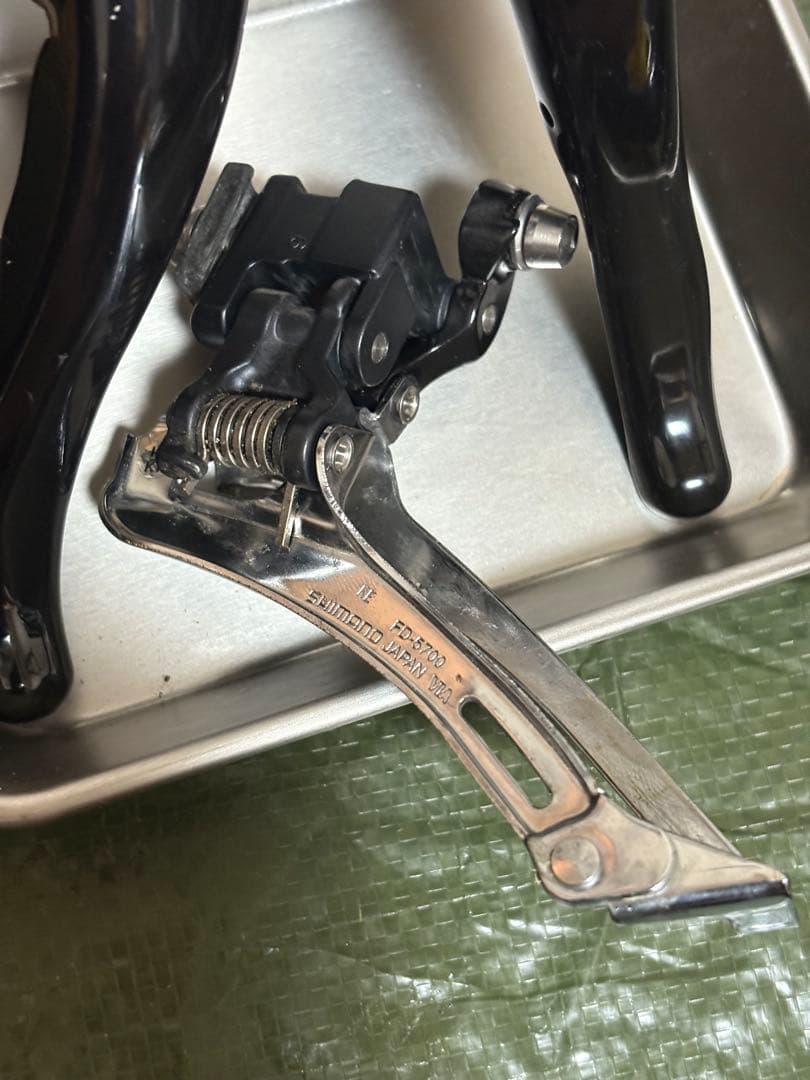 SHIMANO 105 ST-5700 & FD-5700 セット　シフター