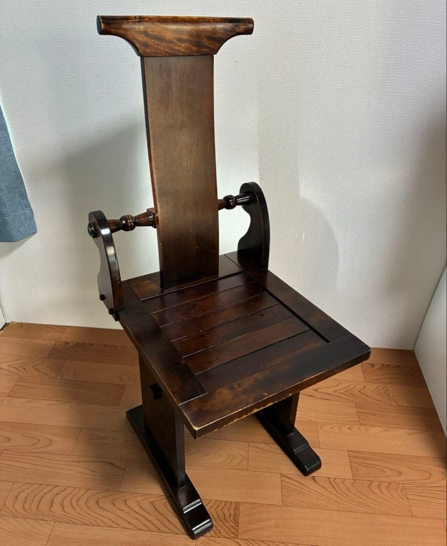 ダイニングチェア　椅子　レトロ　木製イス　チェア