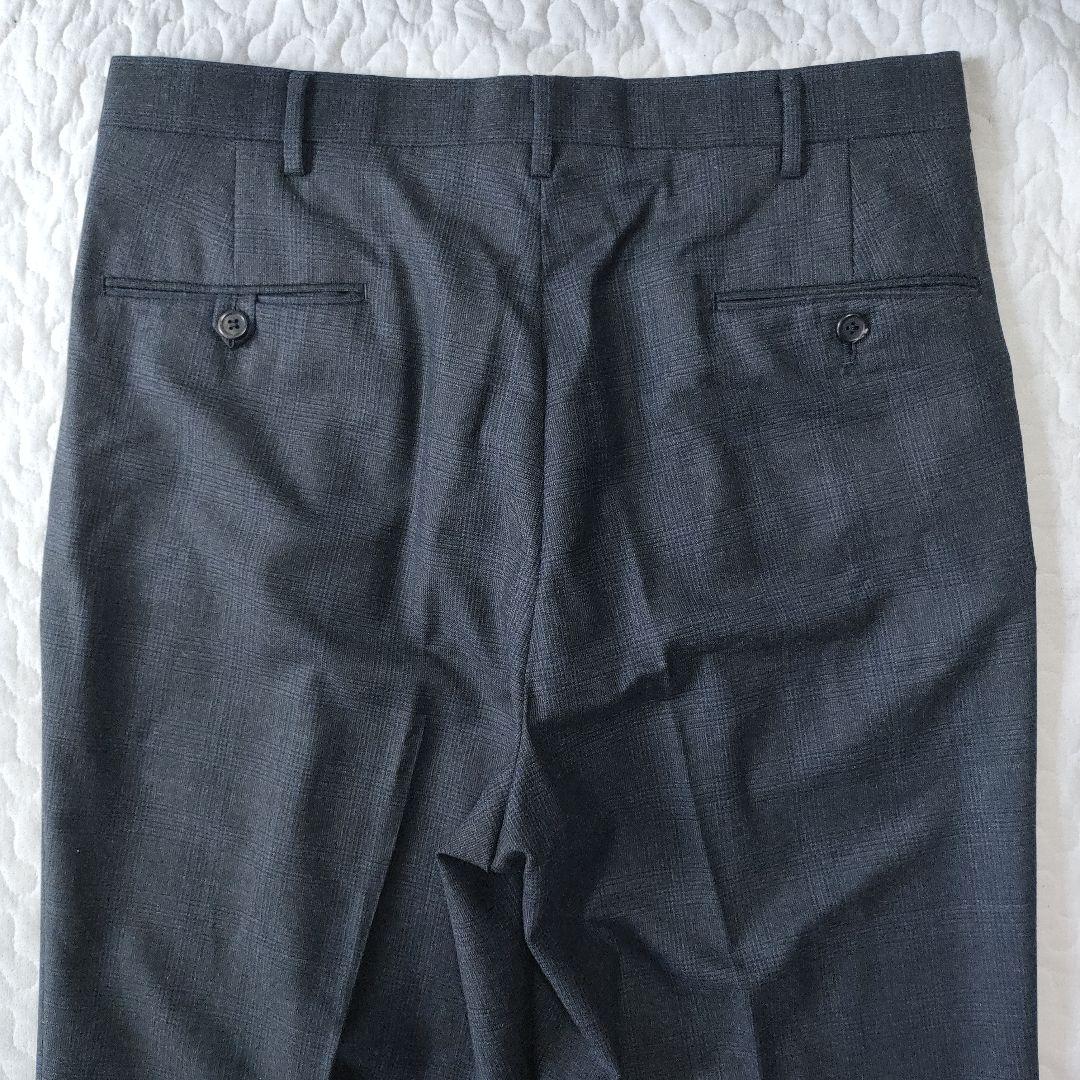 未使用品✨ポロバイラルフローレン　セットアップスーツ　グレンチェック　グレー