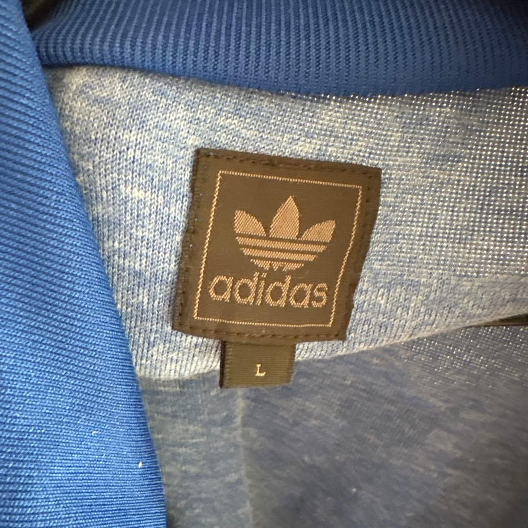 adidas 青 Lサイズ ジャージ 日本国旗 NIPPON