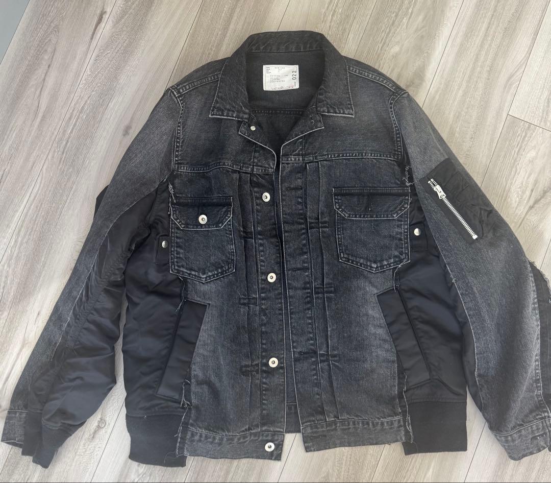 【sacai】デニムジャケット (SCM-022)