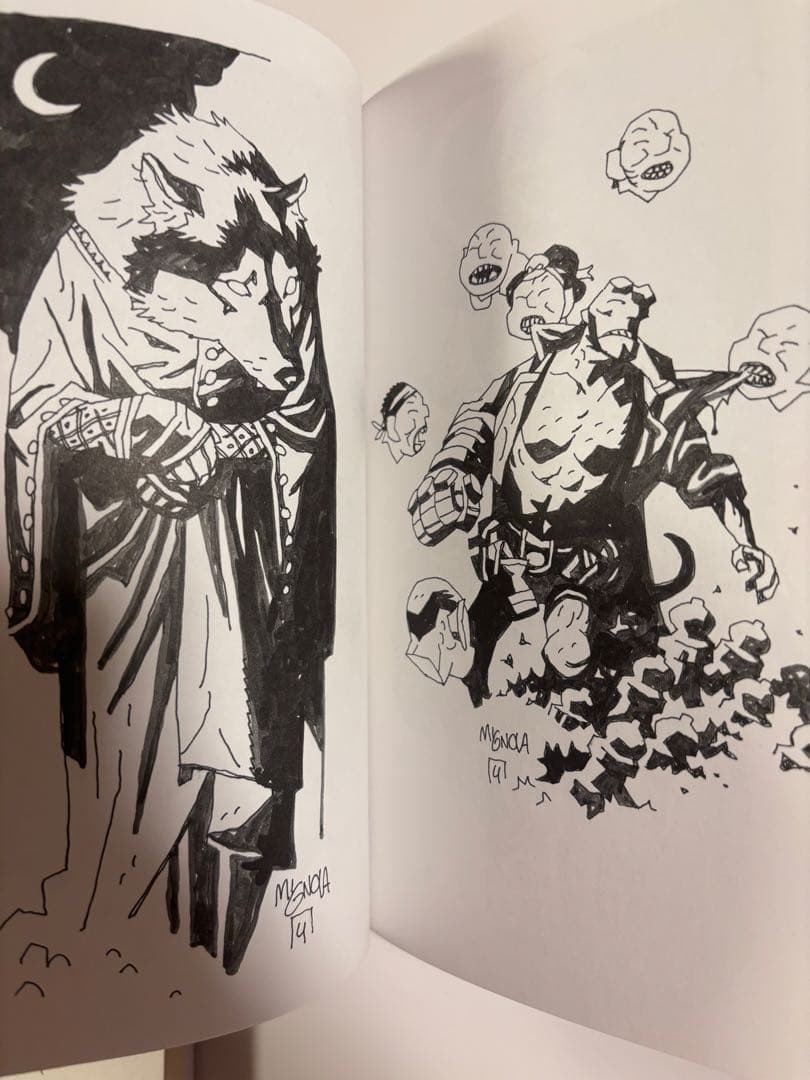 マイクミニョーラ　同人誌2冊　バットマンアメコミ