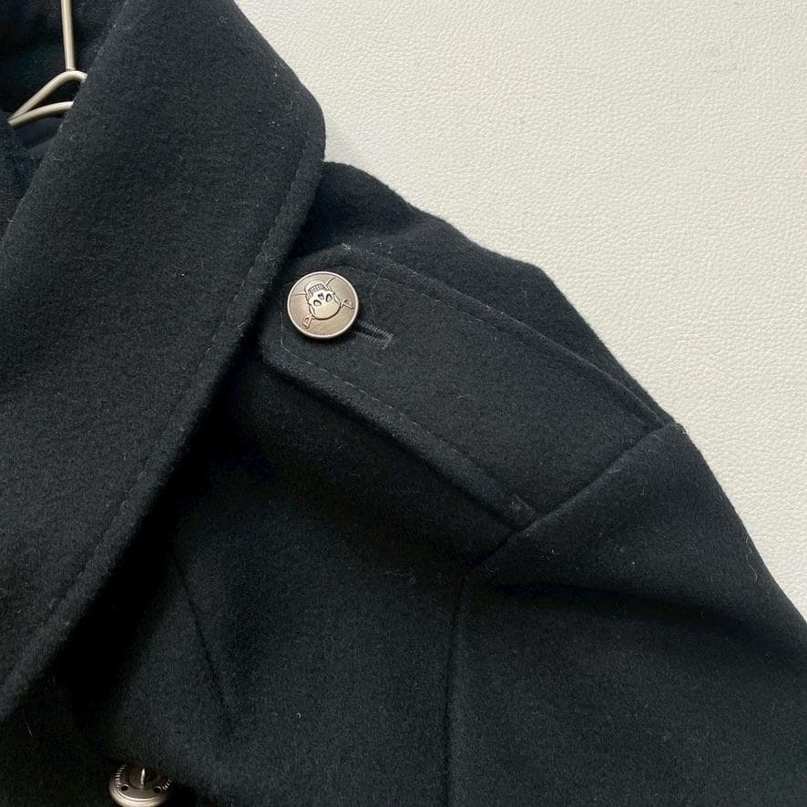 【日日是好日】ヒステリックグラマー ピーコート スカルボタン メルトン