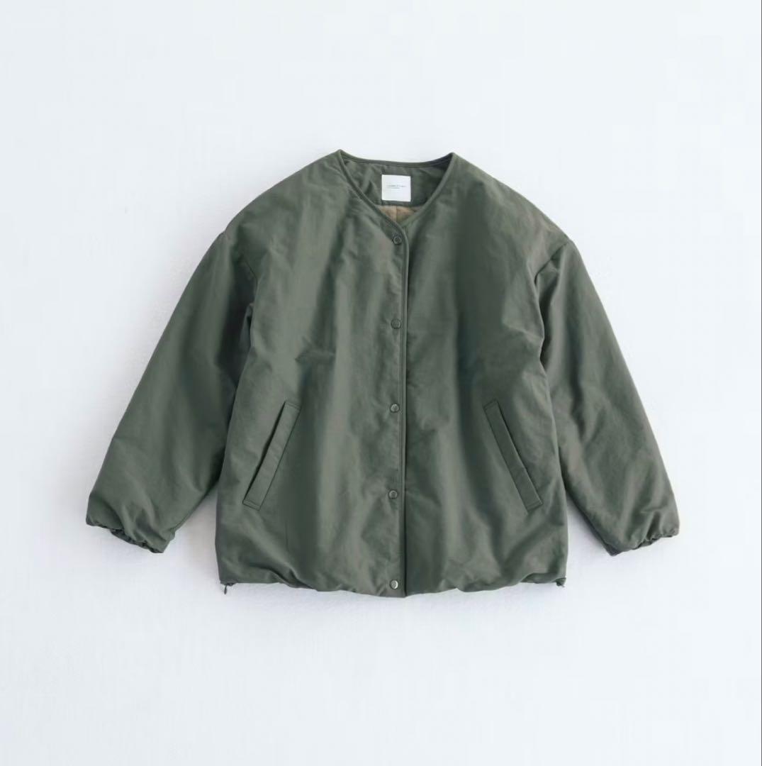 【極美品】北欧暮らしの道具店 「ふんわり軽くてあったかい」洗えるショート丈コート