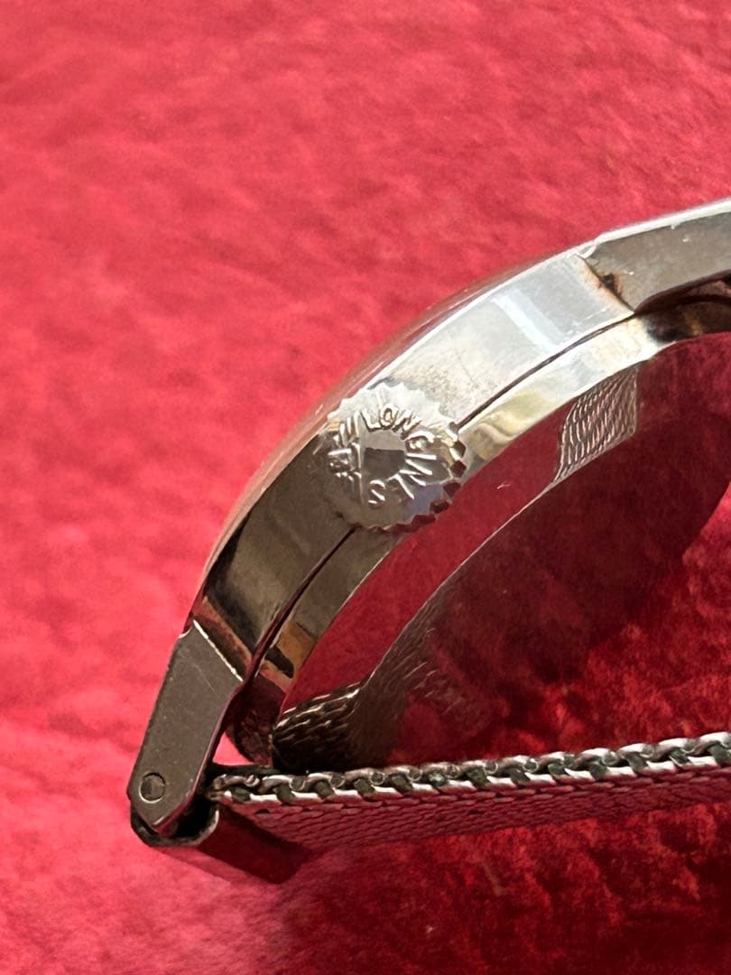 ロンジンレディース手巻き2針時計 稼働品ビンテージ