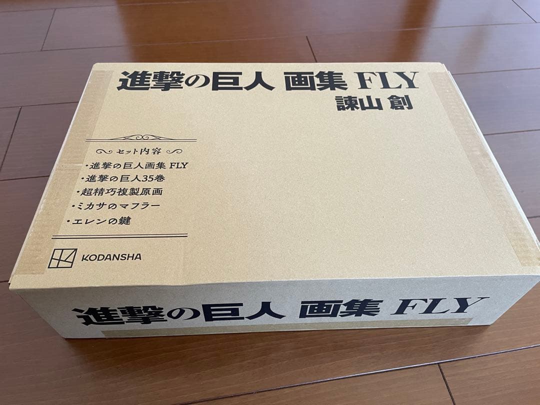 【新品未開封】進撃の巨人 画集 FLY(全特典付き)