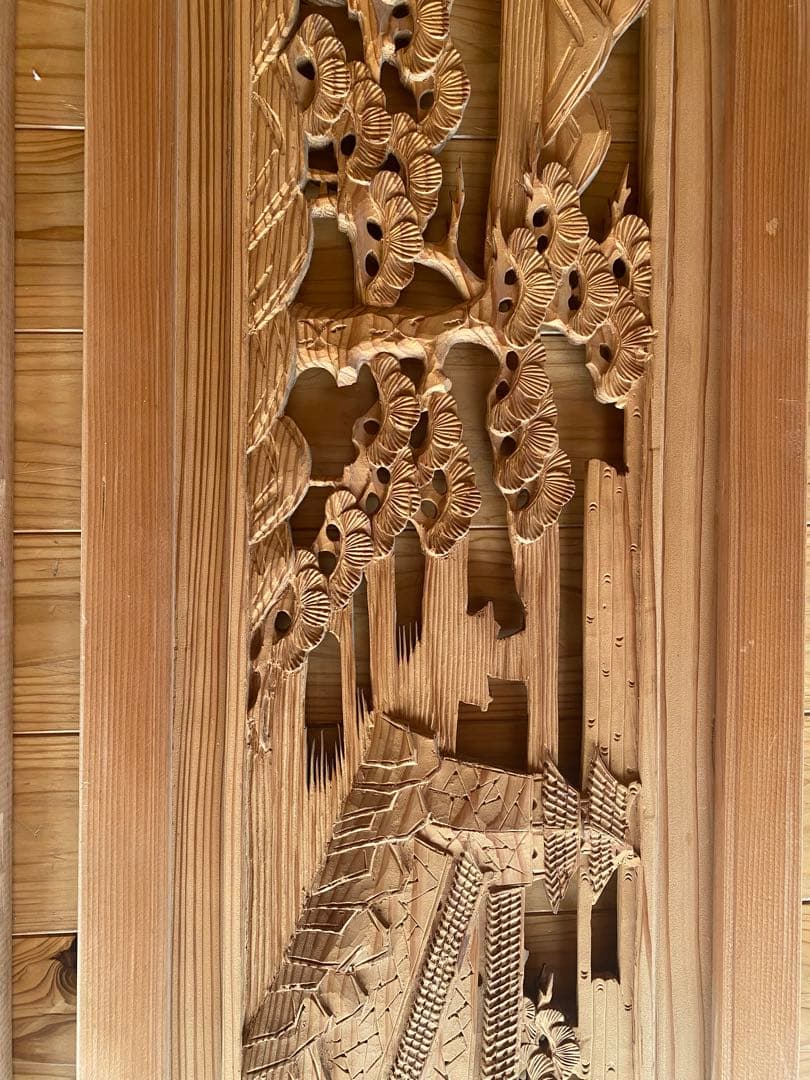 古民家　欄間　2枚セット