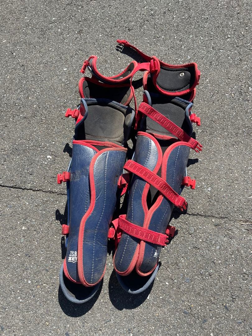 ZETT プロステイタス　小林モデルキャッチャー用プロテクターセット (青・赤)