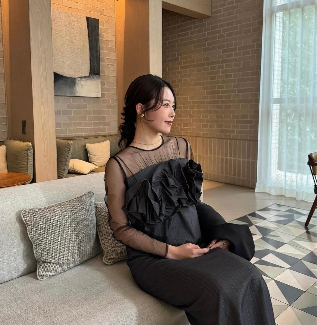 スーツ・フォーマル・ドレス RyoLE'RURE Wavy frill bustier