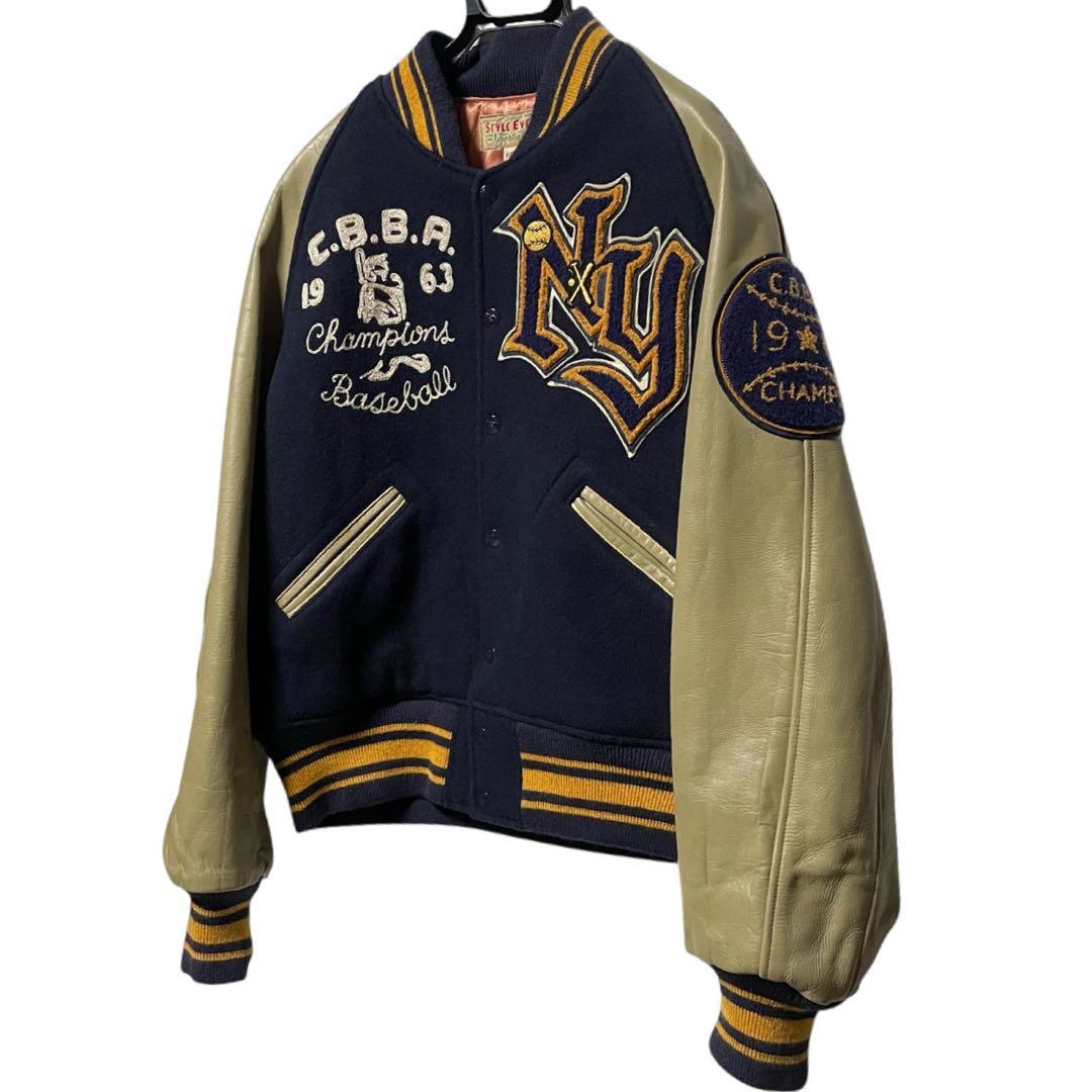 東洋エンタープライズ スタイルアイズ スタジャン レザー ウール 40