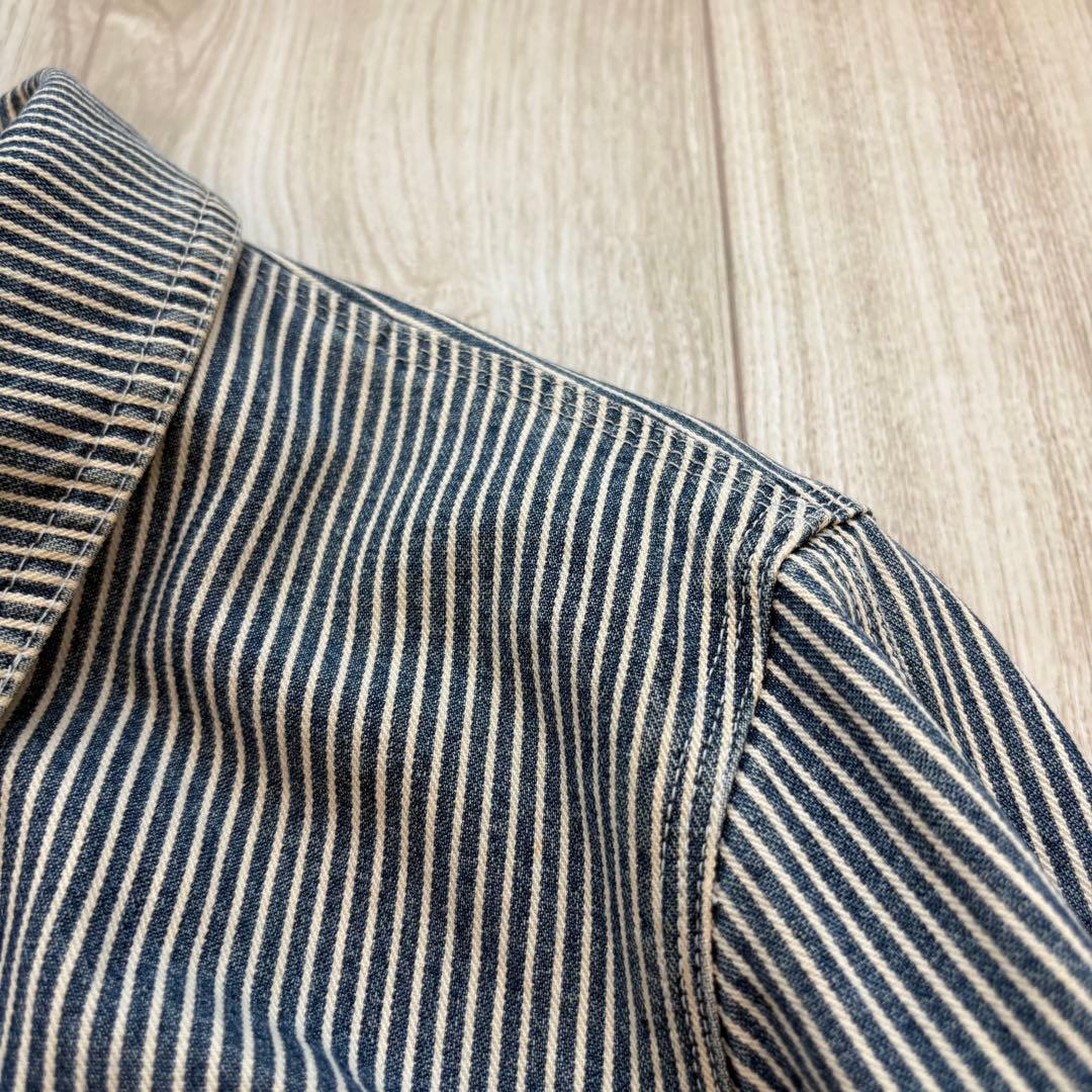 【希少】RALPH LAUREN ファイヤーマンコート ヒッコリー L