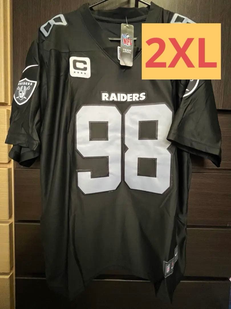 RAIDERS CROSBY 98 ユニフォーム 2XL