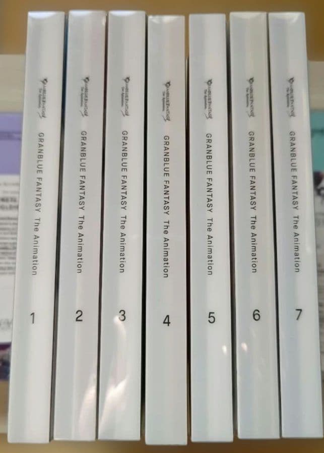 「GRANBLUE FANTASY アニメ１巻～７巻セット」DVDです