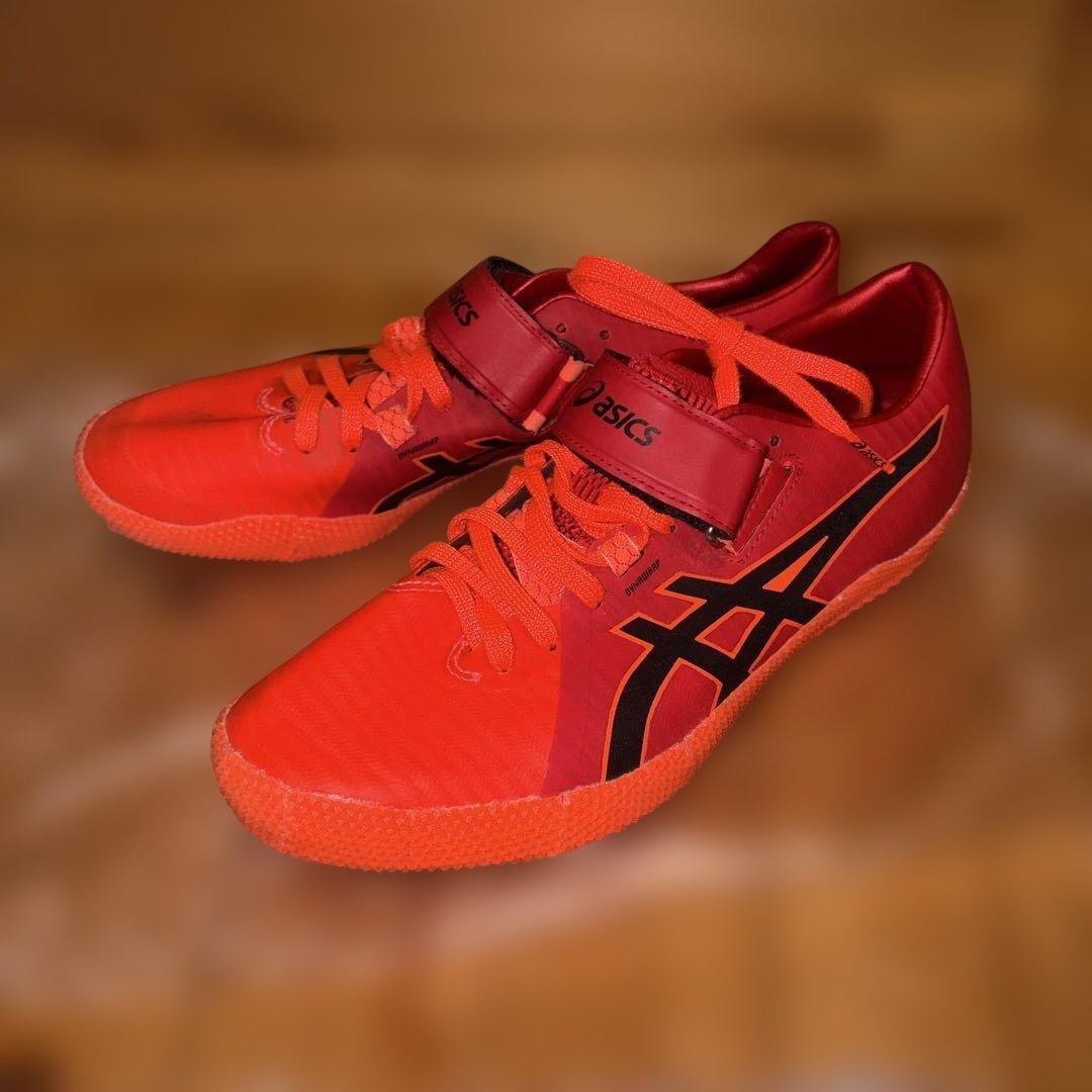 美品asics HIGH JUMP PRO2 R陸上スパイク走り高跳び右足踏切用