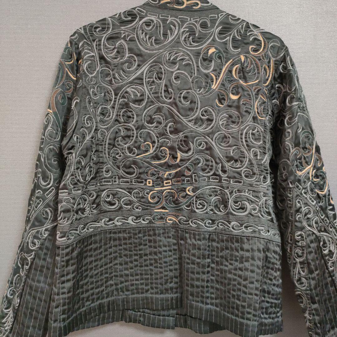 イッセイミヤケ ISSEY MIYAKE HaaT ジャケット シャツ 刺繍