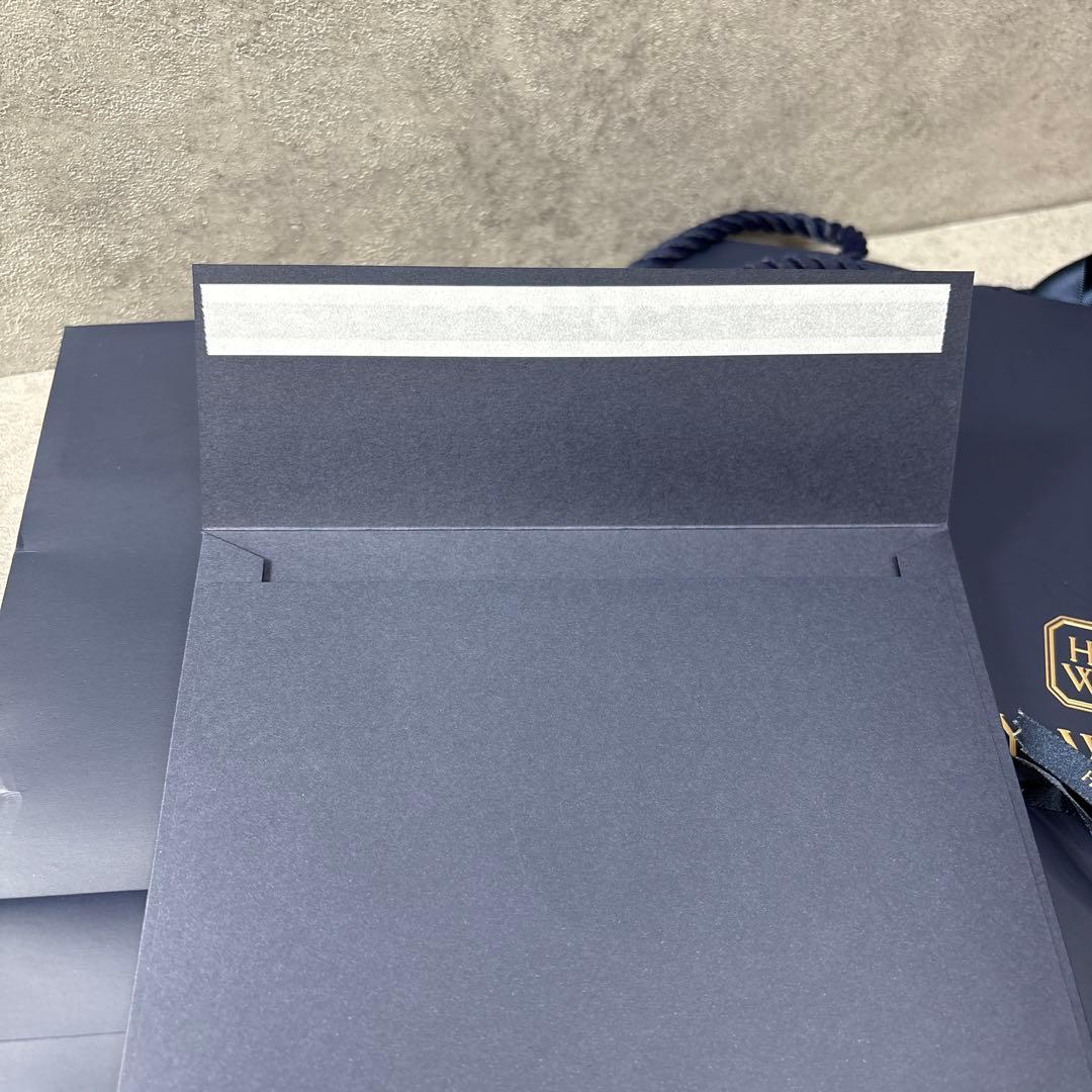 極美品！HARRY WINSTON ハリーウィンストン　空箱 リングケースセット