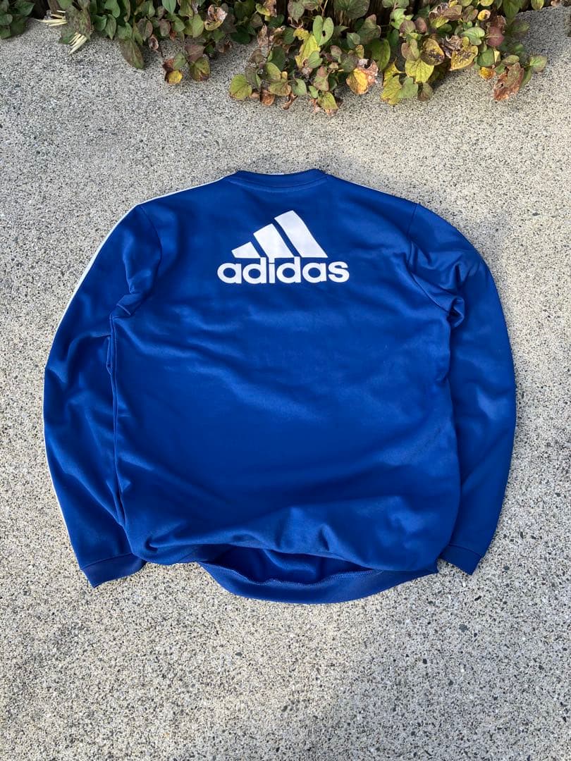 【希少】adidas×チェルシーFC/スウェット/ドリルトップ S