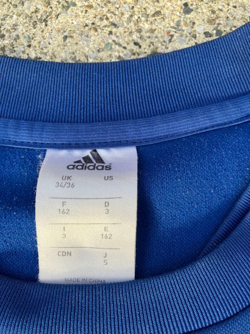 【希少】adidas×チェルシーFC/スウェット/ドリルトップ S
