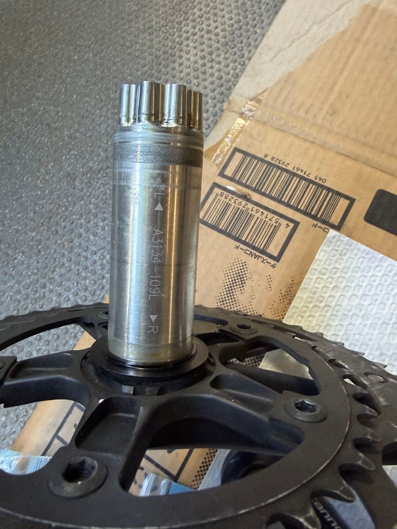 CAAD12 純正クランク 52/36 170mm ＆ アルテグラペダル付