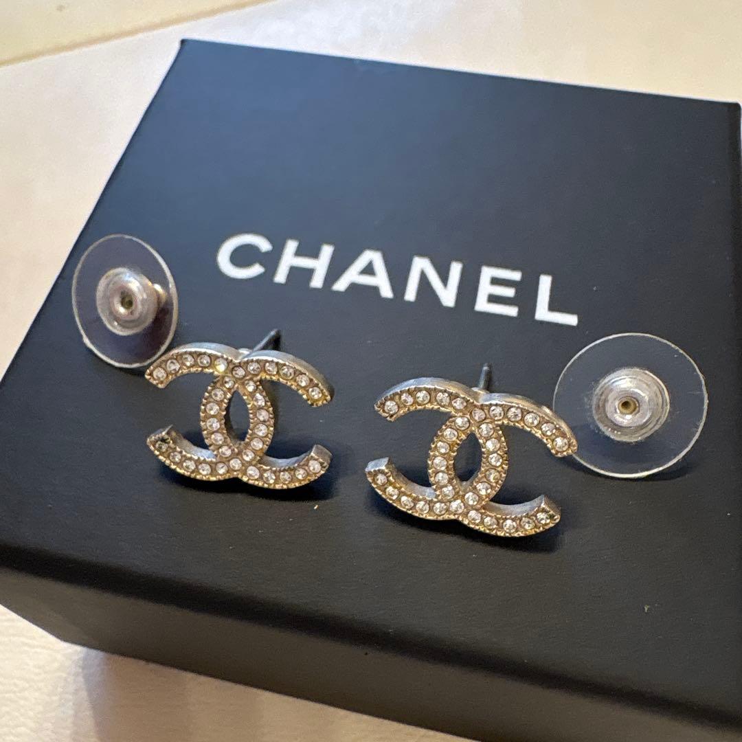 お値下げ　CHANEL CCマーク　ロゴピアス