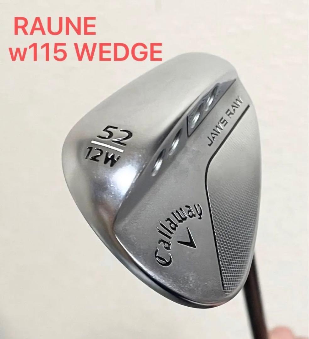 値下げCallaway JAWS RAW 52° RAUNEw115 WEDGE