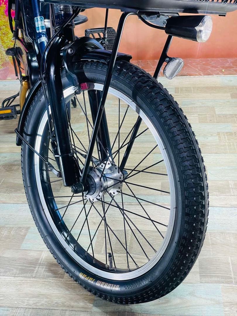 ギュットアニーズ⭐️13AH！パナソニック子供乗せ電動アシスト自転車Y3187