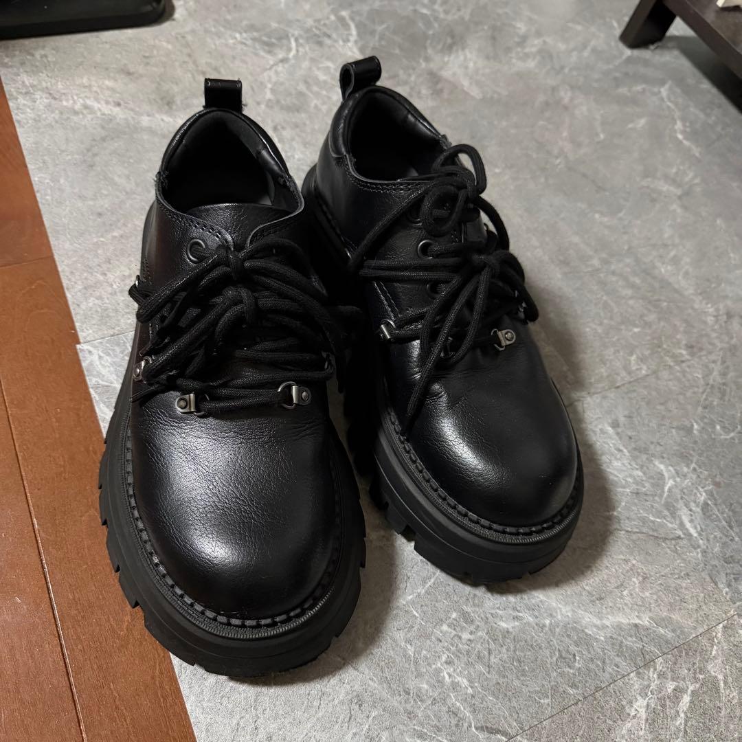 zara マルチレースチャンキーシューズ 41