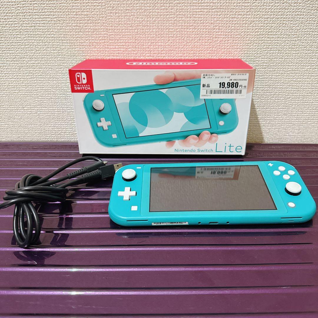 Nintendo Switch Lite ターコイズ　箱あり