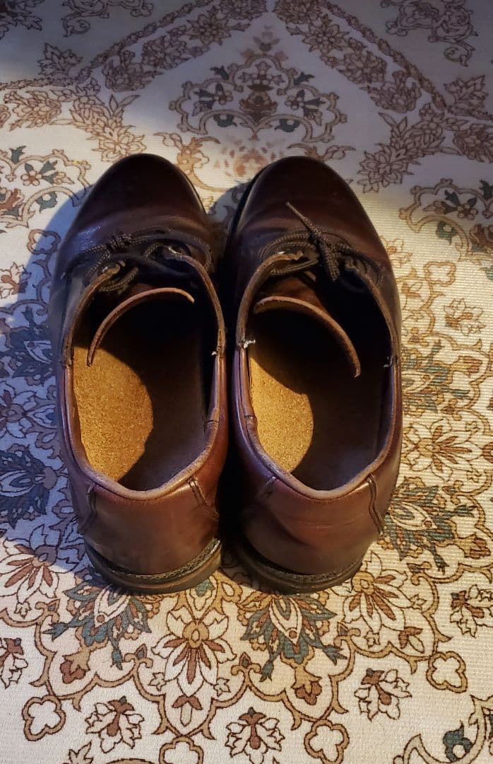 Filson レザーシューズ コークソール＆ビブラムソール