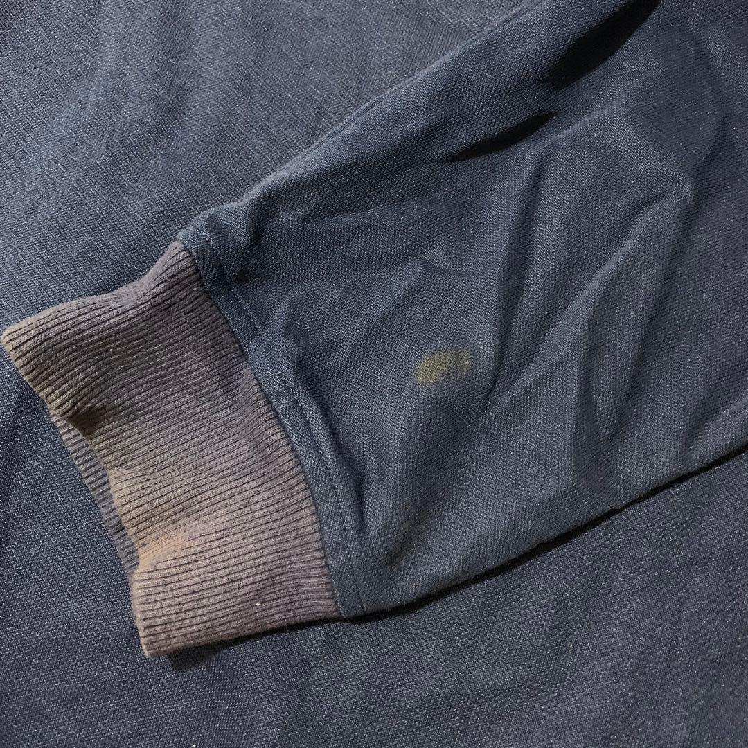 アディダスadidas古着トラックジャケットベッケンバウアーネイビーDB147